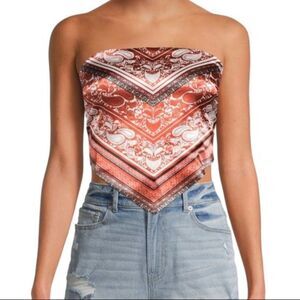 ❤️Liv & Lottie Satin cami handkerchief top